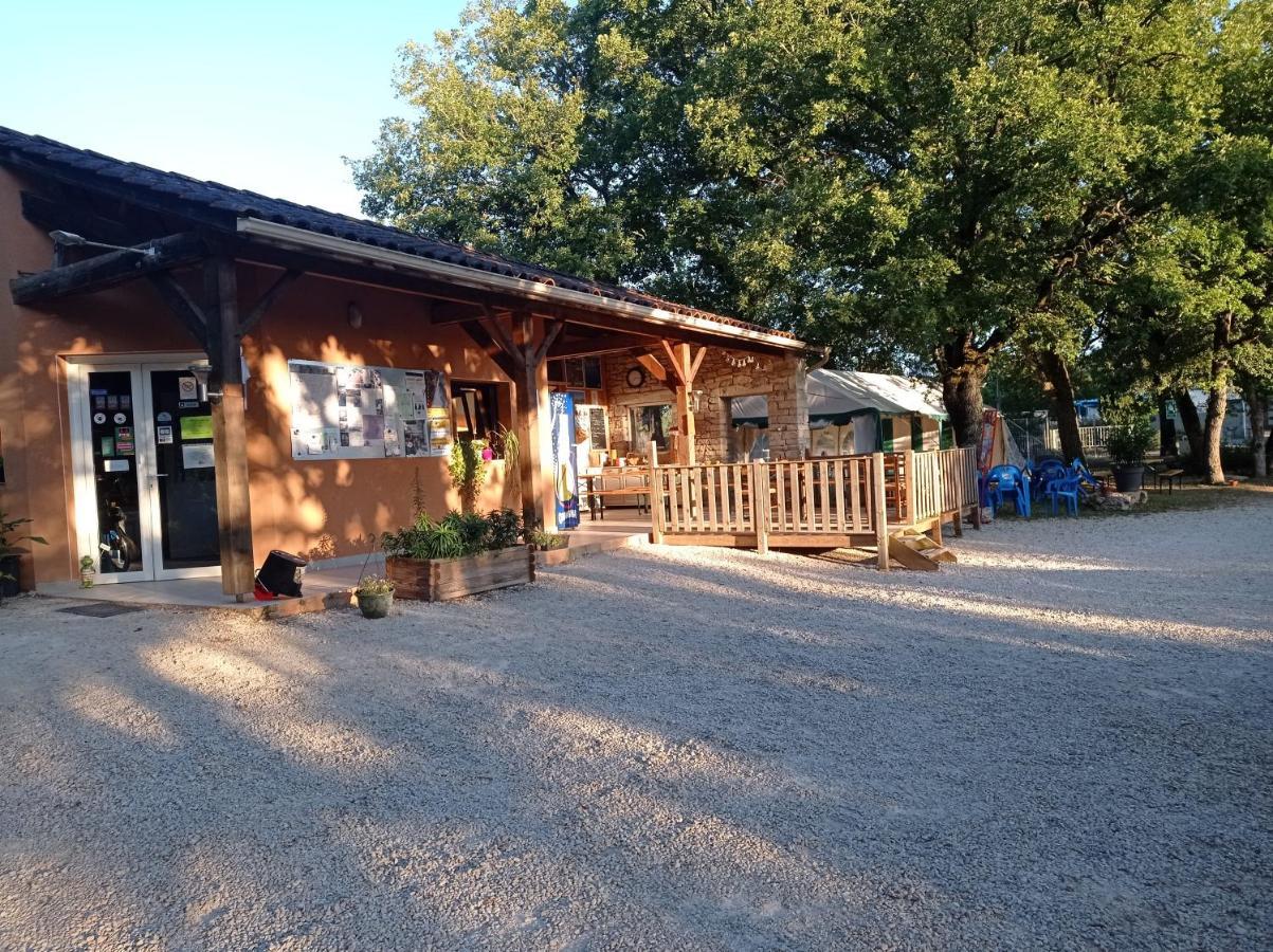 Camping Le Bel Air Mobil Home Le Palmier 4 Personnes Limogne-en-Quercy Екстер'єр фото