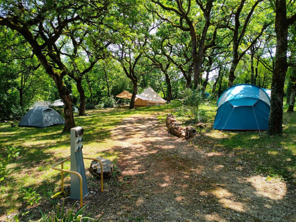Camping Le Bel Air Mobil Home Le Palmier 4 Personnes Limogne-en-Quercy Екстер'єр фото